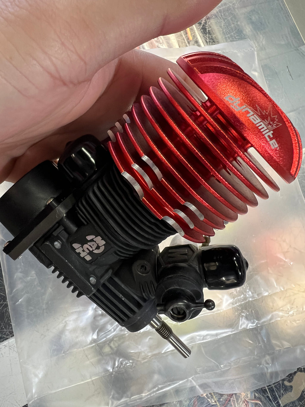 Dynamite Big Red Monster .28 Mach 2 Engine with PullStart