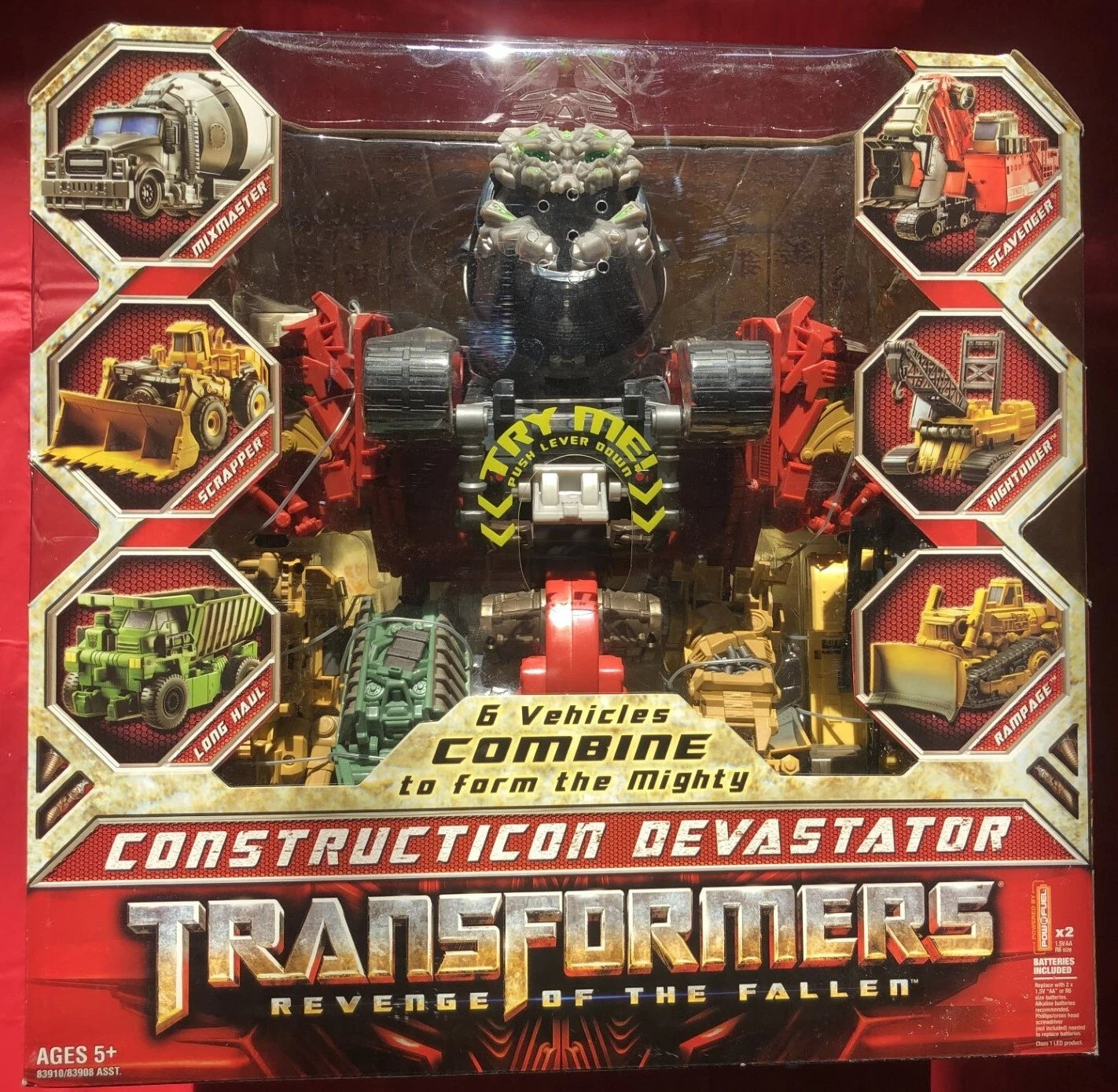 Hasbro Transformers 2 Revenge of the Fallen Constructicon Devastator New