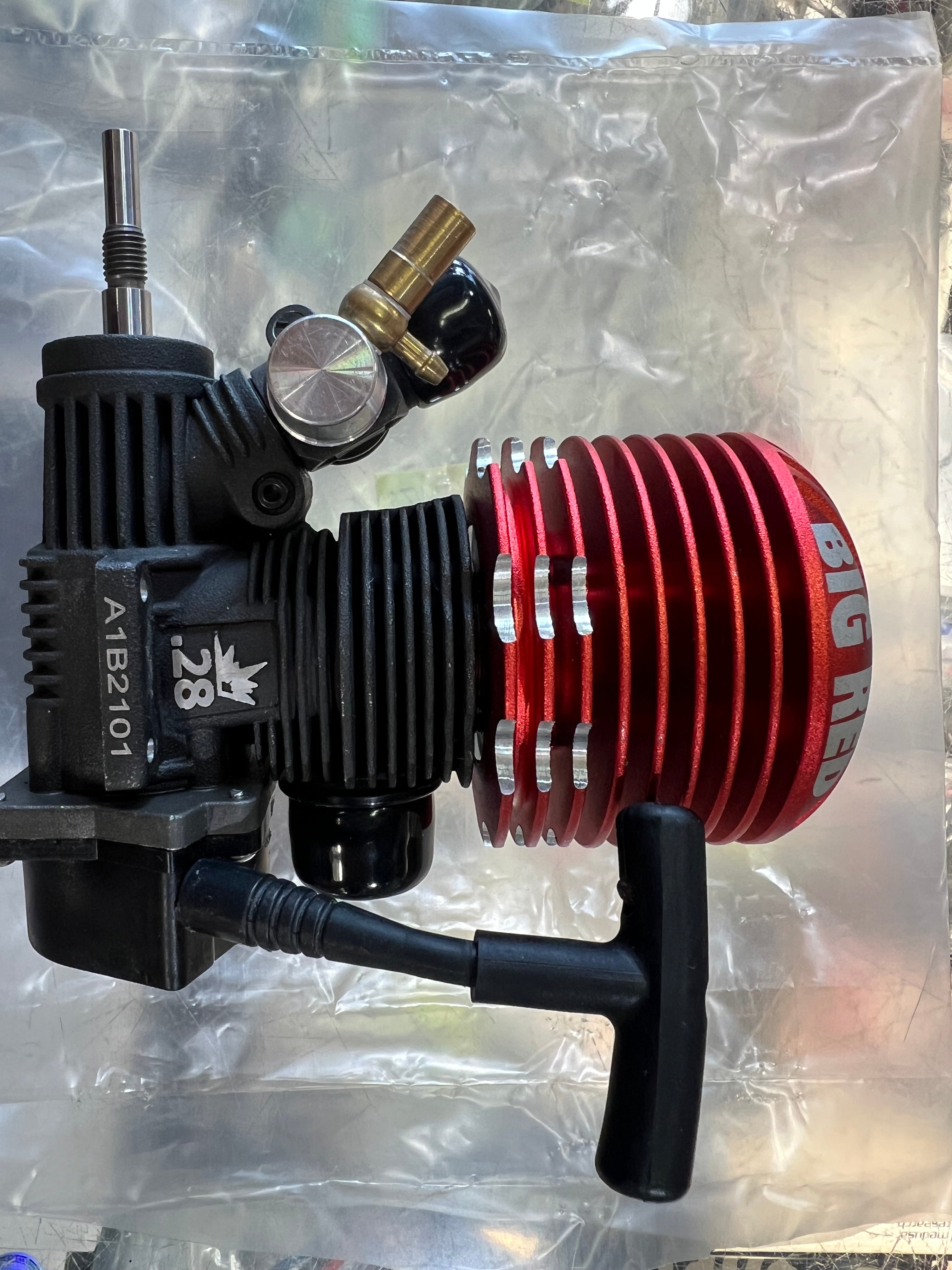 Dynamite Big Red Monster .28 Mach 2 Engine with PullStart