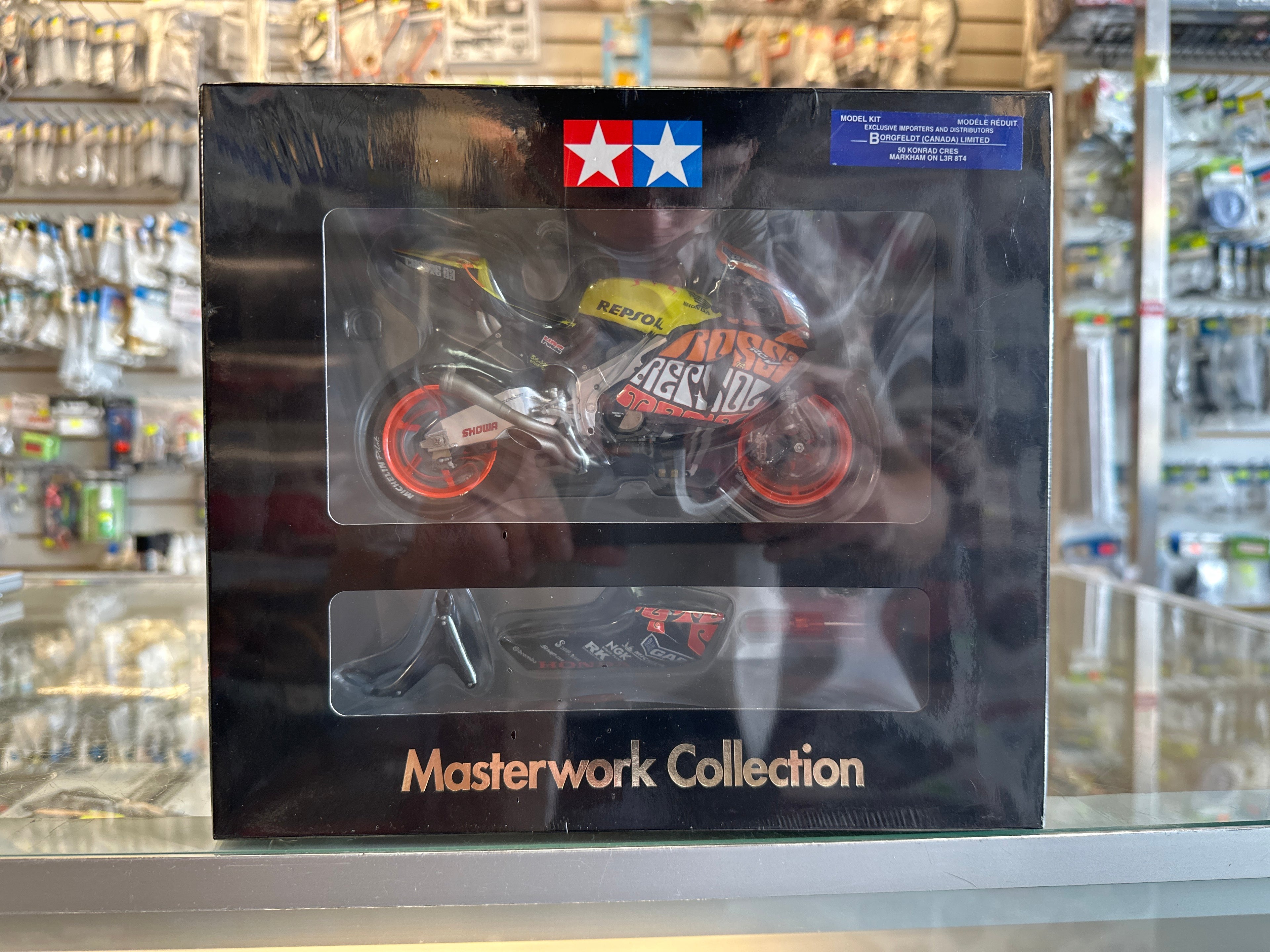 Repsol Honda RC211V ‘03 Valencia Masterwork Collection Finished Model