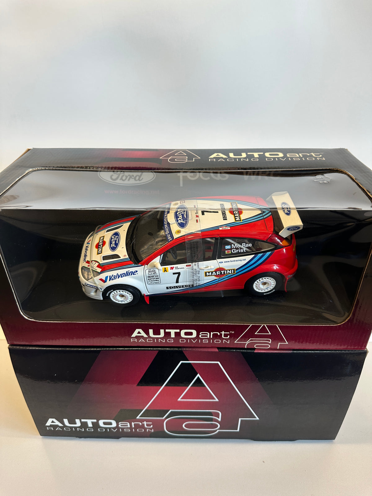 Autoart 89913  1:18 1999 Ford Focus WRC - C. McRae / N. Grist, #7