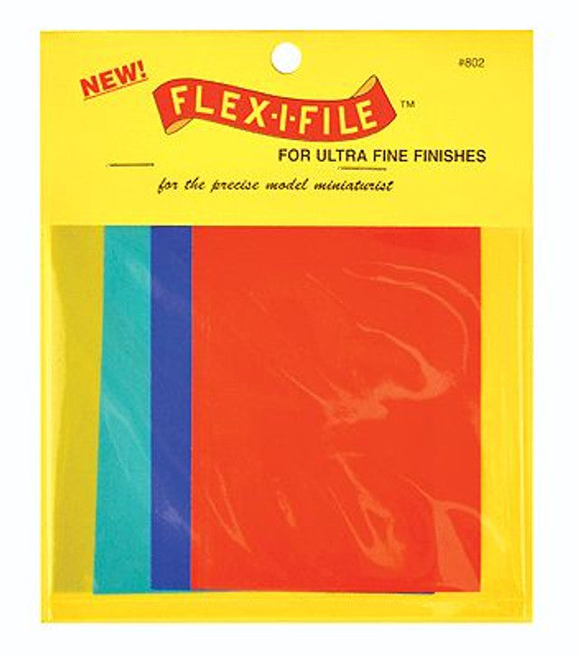 Flex-I-File Abrasive Sheets For Ultra Fine Finishes （FLX802)