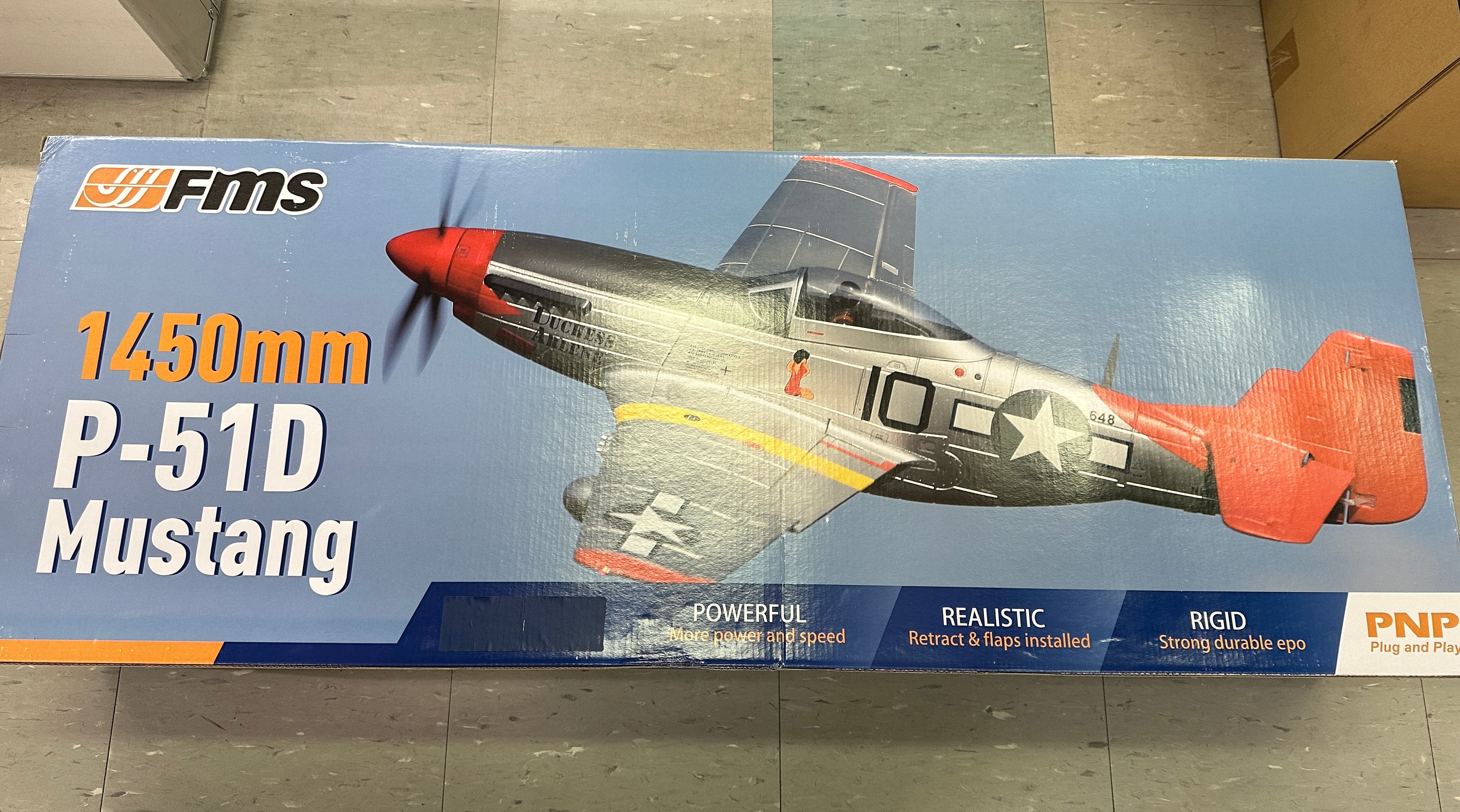 FMS 1450mm P-51D Mustang PNP