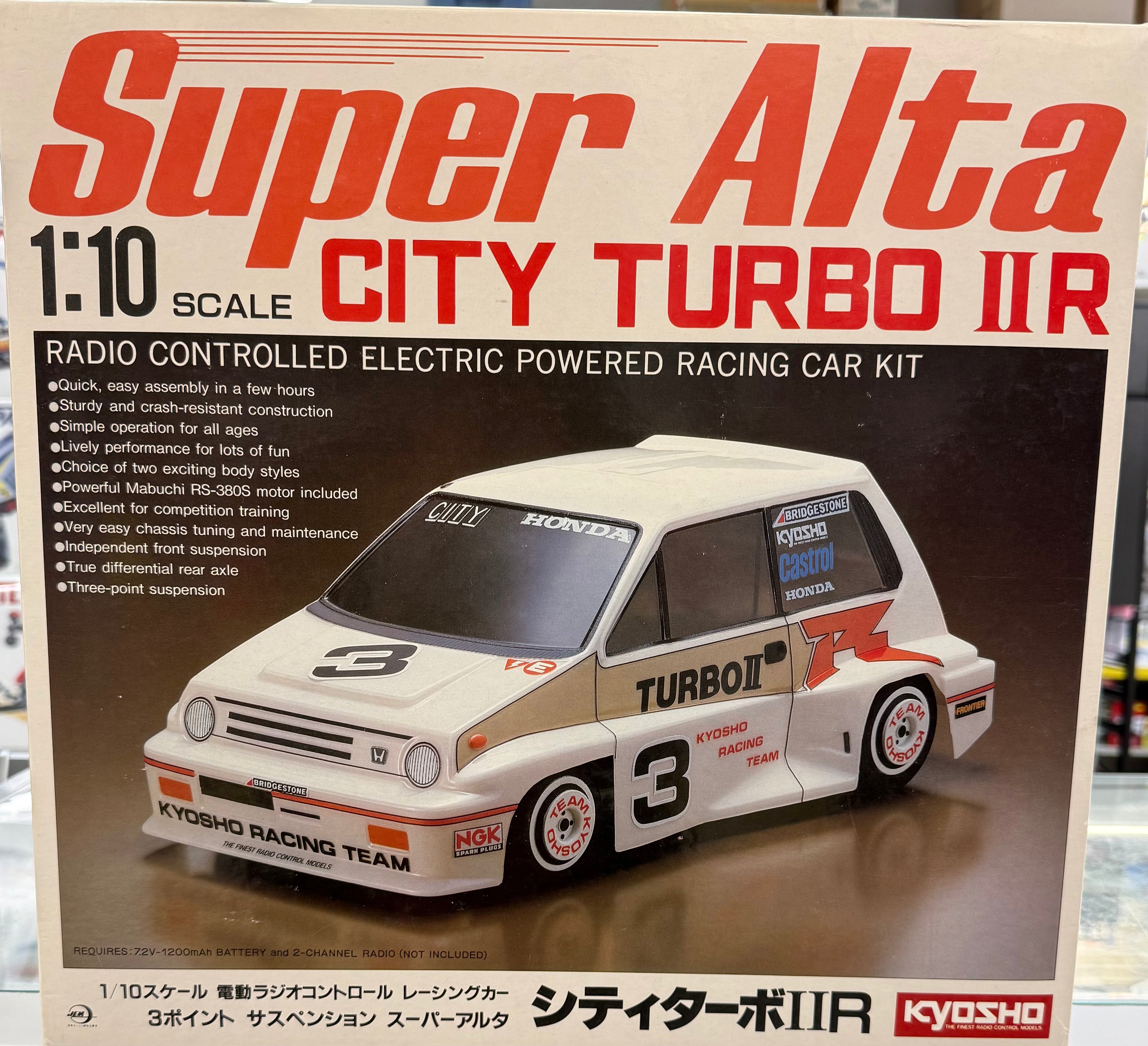 Kyosho 1/10 Scale Electric Racing Car: Kyosho Super Alta - City Turbo II - 3055