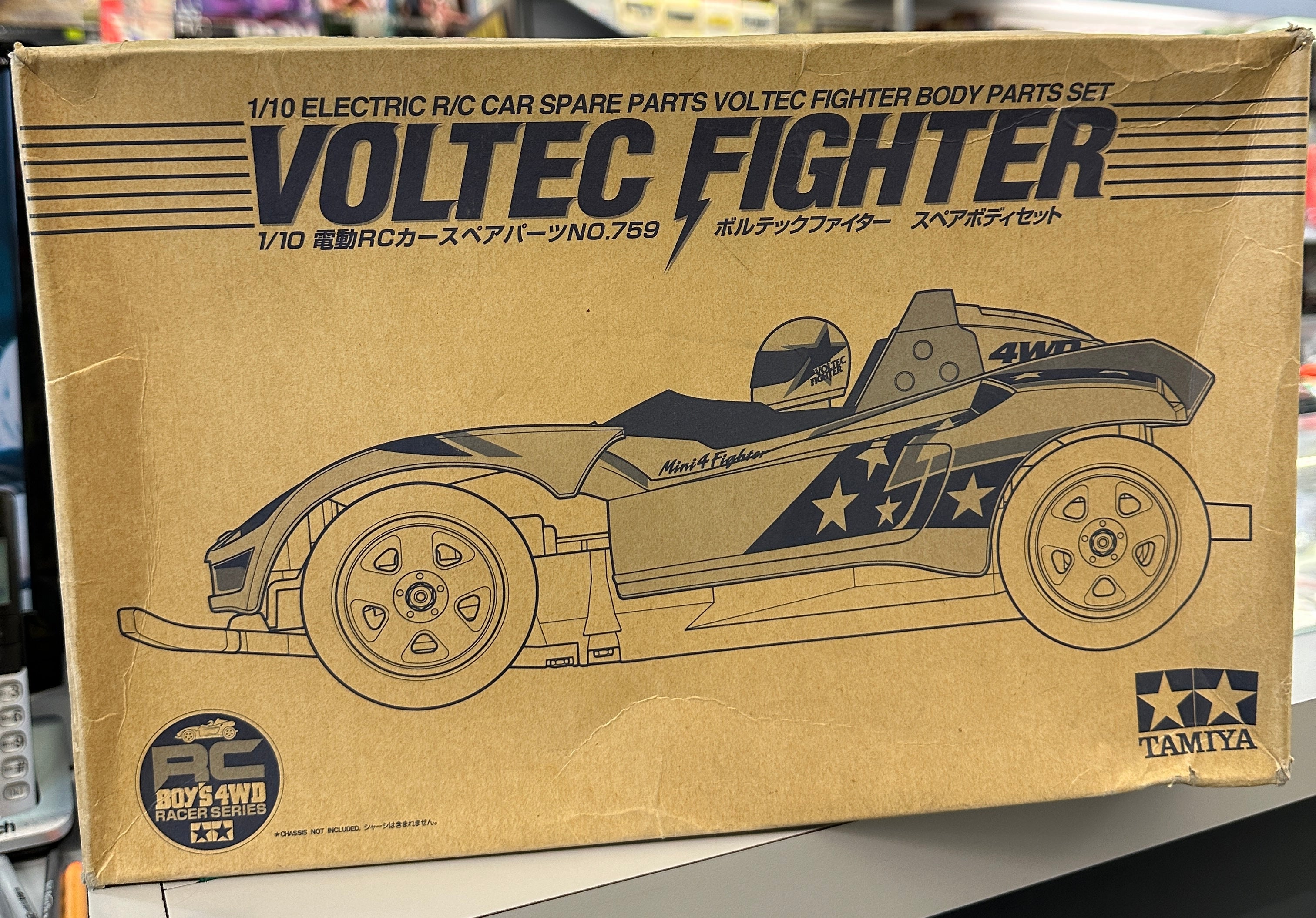 Tamiya SP-759 Voltec Fighter 1/10 On-Road Body Shell  [50759]