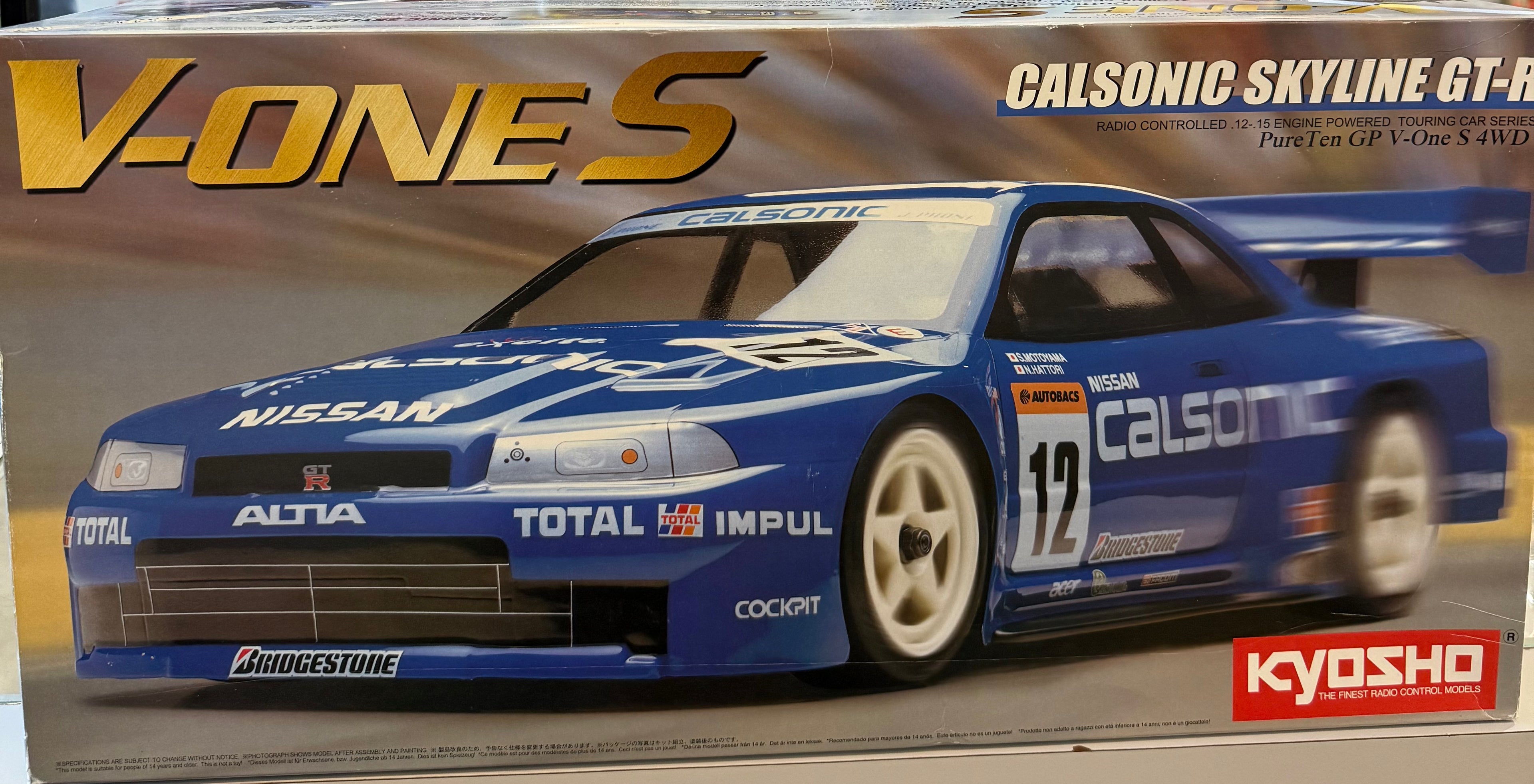 kyosho Pure Ten GP  V-One S 4WD without Engine (31117)