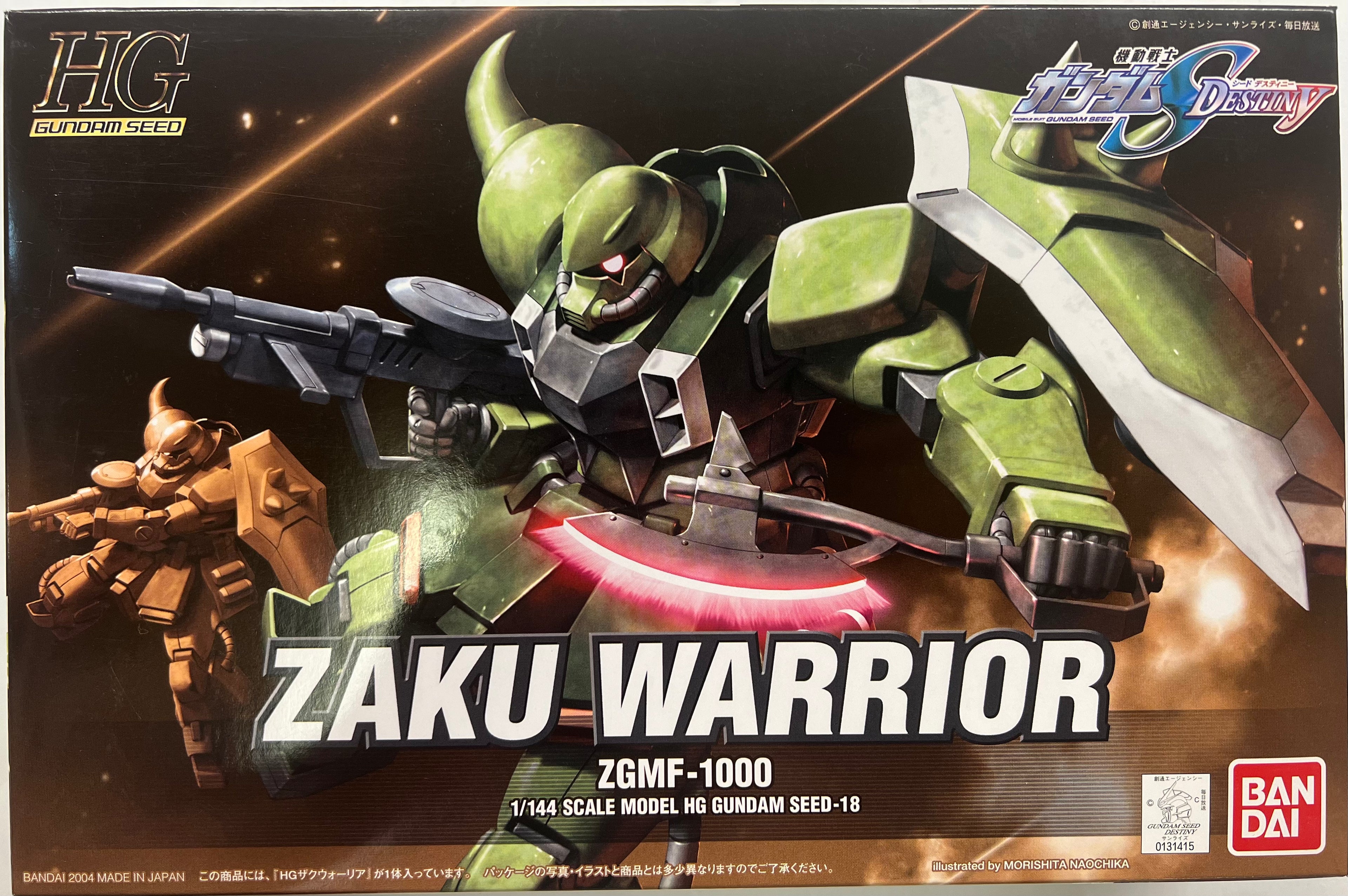 HG ZAKU WARRIOR 1/144(0131415)