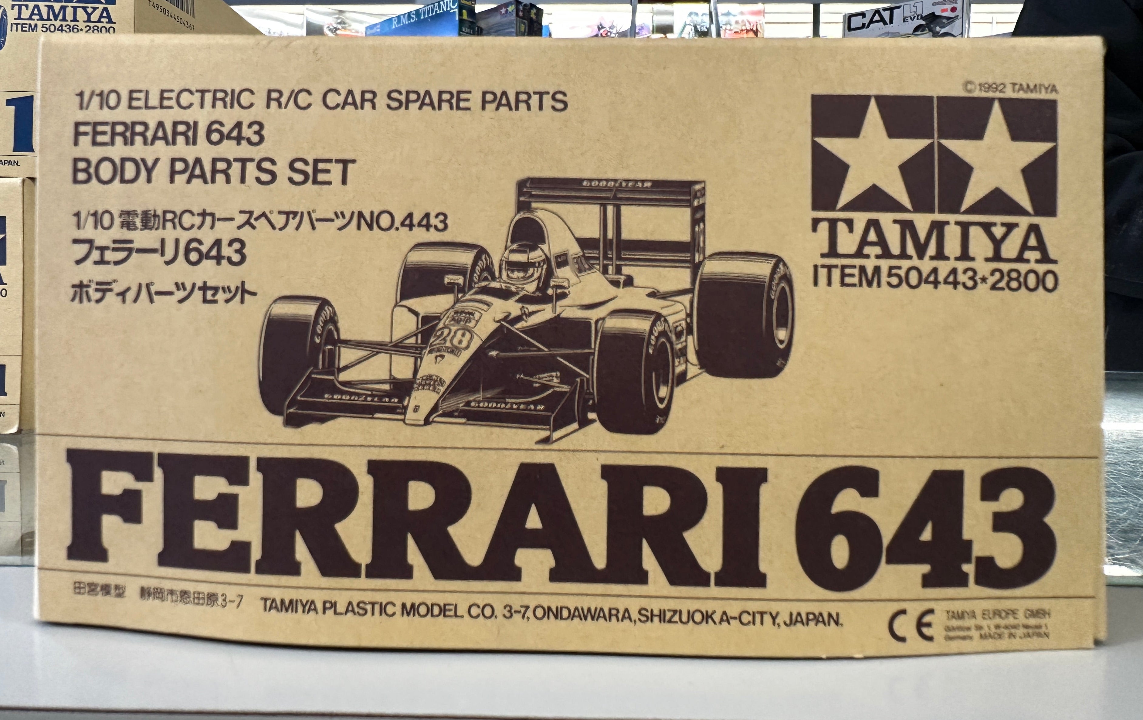 Tamiya 1/10 RC Ferrari 643 Body Set (50443)
