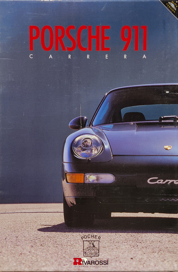 POCHER PORSCHE 911 CARRERA – PRE-PAINTED BLACK VERSION – 1/8 SCALE