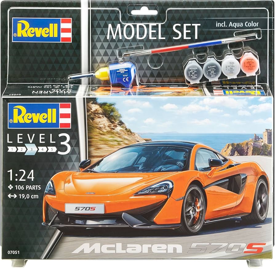 Revell 67051 Mclaren 570s Model Set (106-piece)