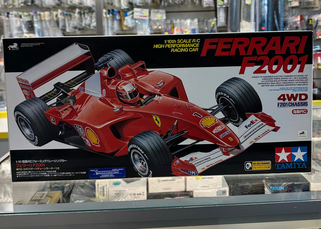 Ferrari F2001 1/10 Scale R/C High Performance Racing Car (F201 Chassis)