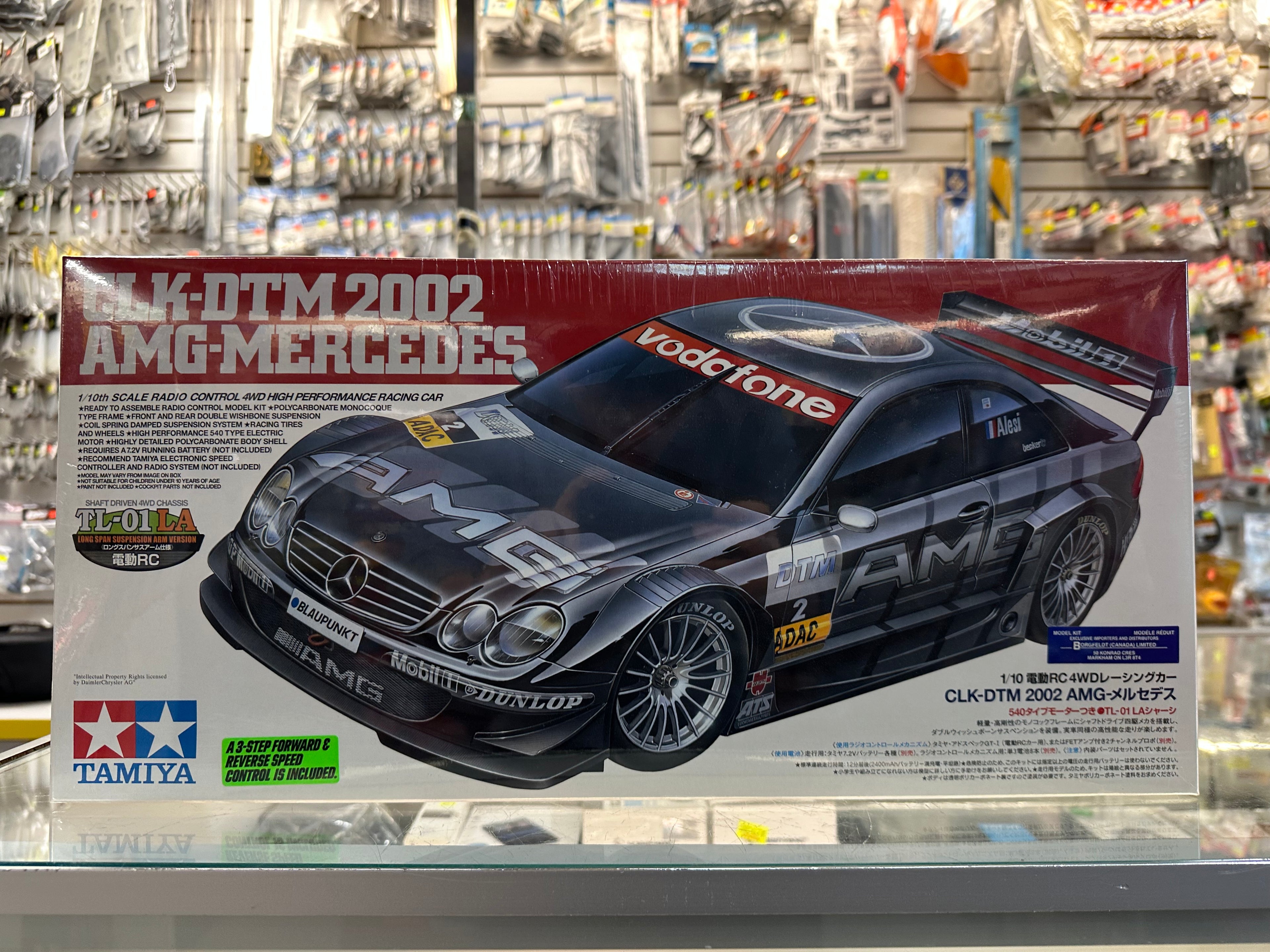 CLK-DTM 2002 AMG-Mercedes 1/10 Scale R/C 4WD High Performance Racing Car (TL-01 LA Chassis)