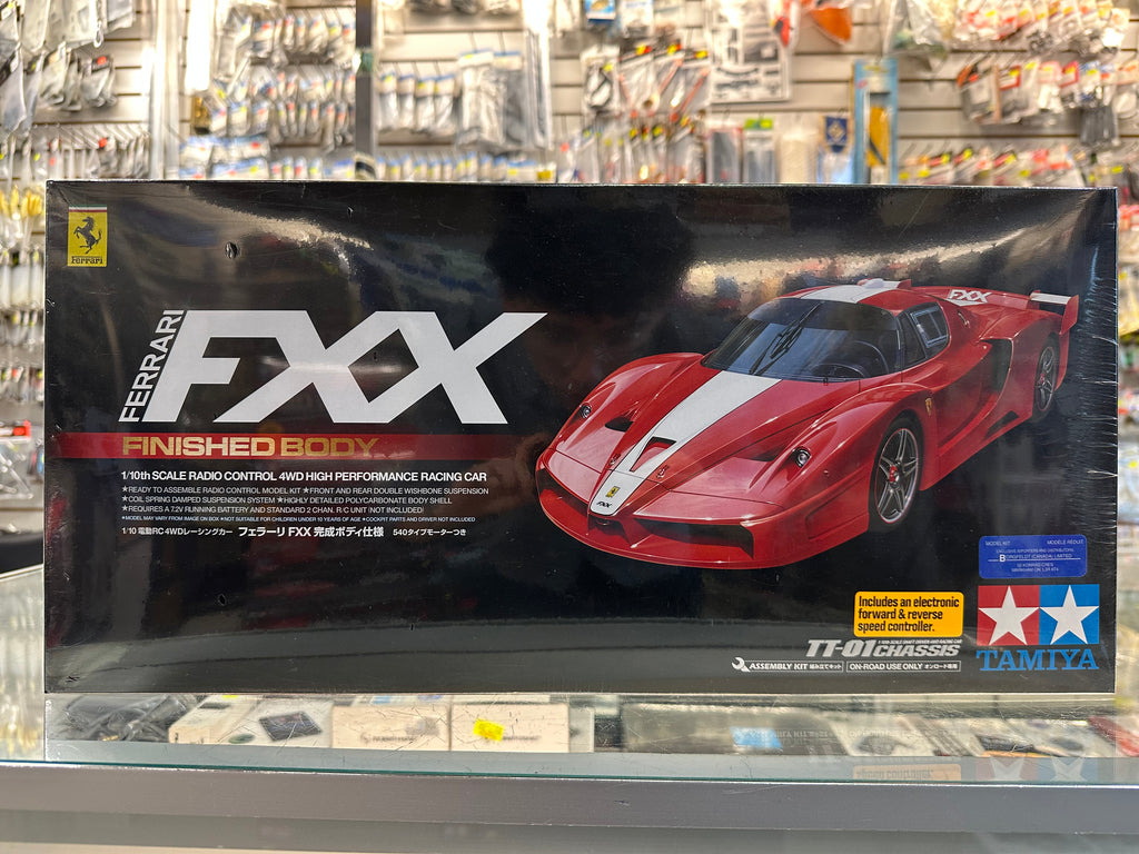 Ferrari FXX 1/10 Scale R/C 4WD High Performance Racing Car (TT-01 Chassis)