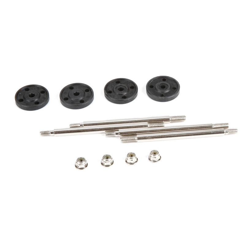 Losi Front/Rear Shock Shaft & Piston Set: MTXL/DBXL-E/DBXL 2.0 Losi - LOS253005