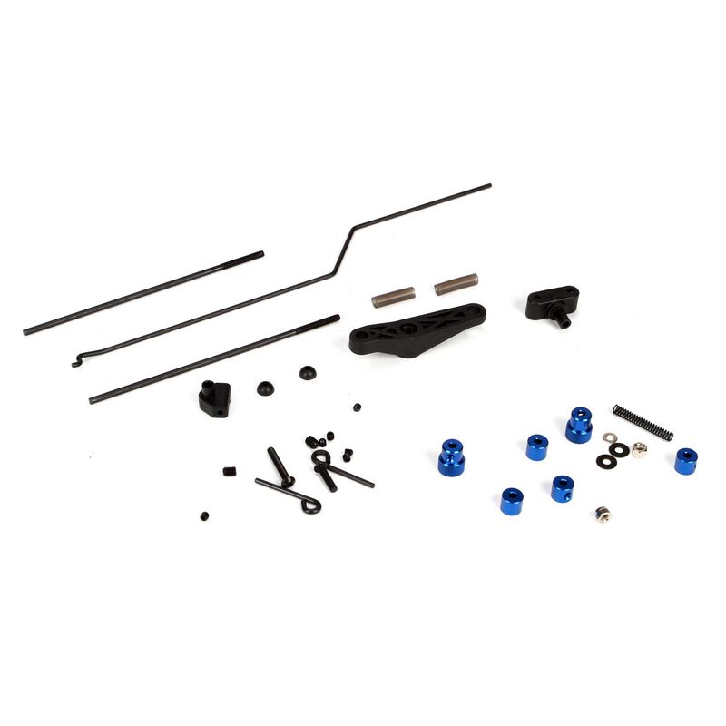 Losi Throttle/Brake Linkage Set: 5IVE-T, MINI WRC Losi - LOSB5901