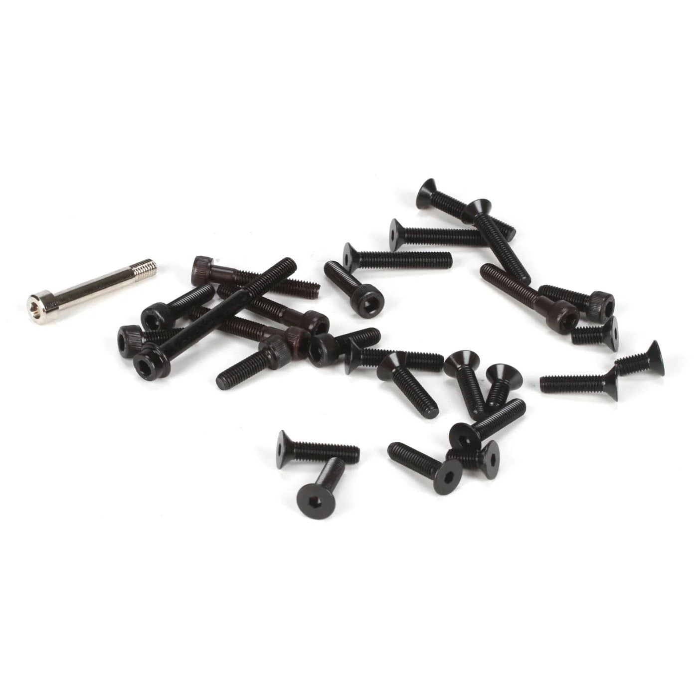 LOSB6480 5mm FH & Cap Screw Asst. (24):5IVE-T, MINI WRC