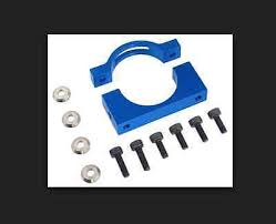 Thunder Tiger #PV0438-L Metal Horizontal Fin Bracket (Blue) R60/90