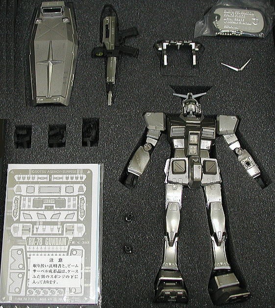 Bandai 1/100 Scale RX-78 Gundam Metal Grade Limited #118