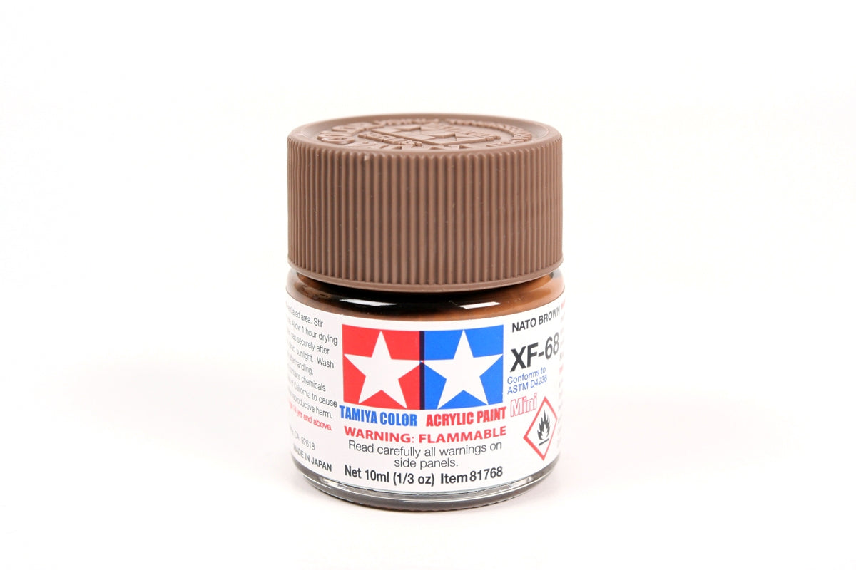 Tamiya Color Acrylic Paint Mini XF-68 NATO Brown