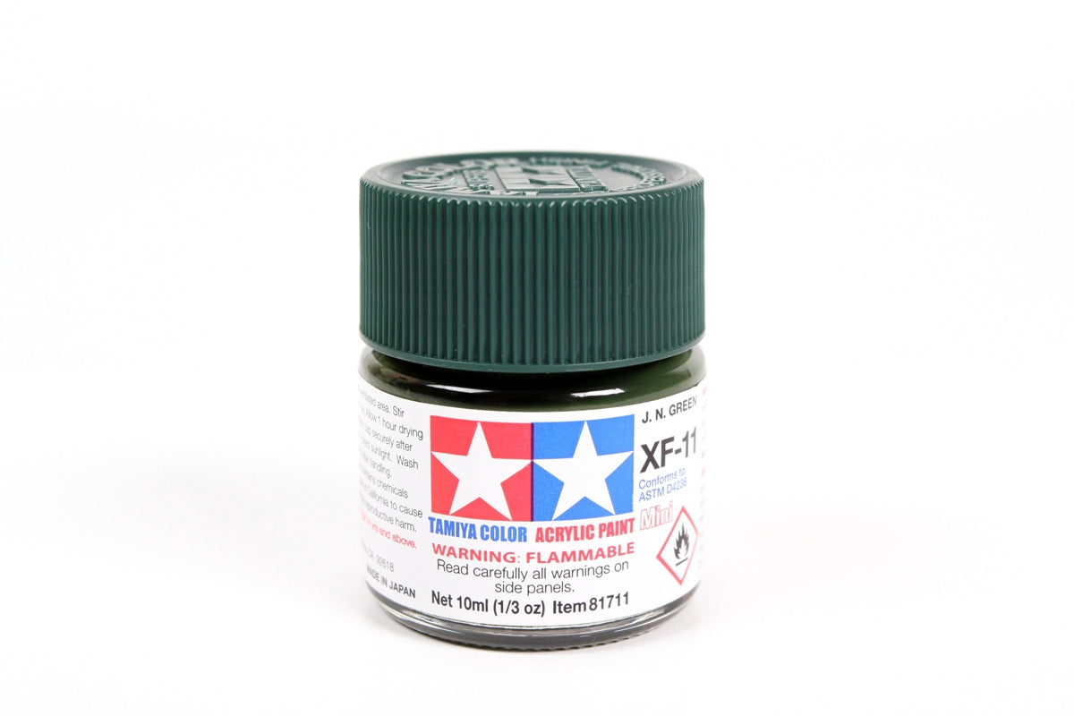Tamiya Color Acrylic Paint Mini XF-11 J.N. Green