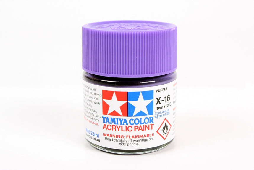 Tamiya Color Acrylic Paint Mini X-16 Purple