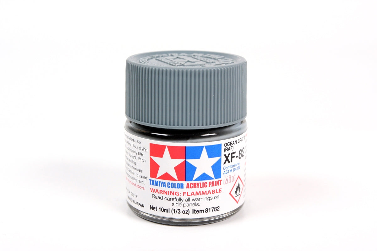 Tamiya Color Acrylic Paint Mini XF-82 Ocean Gray 2 RAF