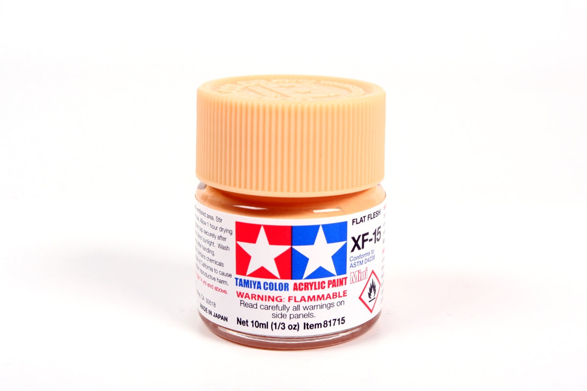 Tamiya Color Acrylic Paint Mini XF-15 Flat Flesh