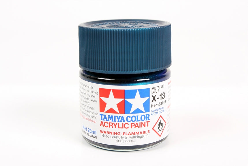 Tamiya Color Acrylic Paint Mini X-13 Metallic Blue