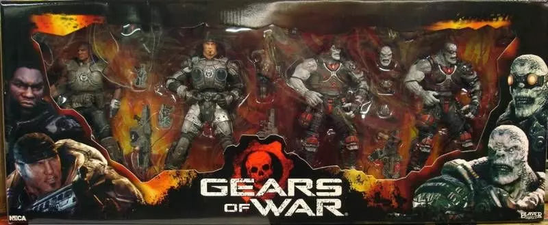 NECA Player Select GEARS OF WAR 4 Pack  (52042)