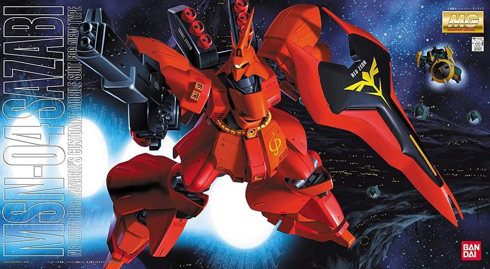 MSN-04 Sazabi 1/100 Scale Master Grade Model