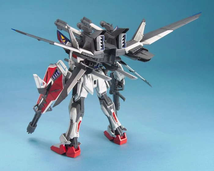 GAT-X105E+AQM/E-M1 Strike Gundam E IWSP (Lukas O'Donnell Custom) 1/100 Scale Master Grade Model