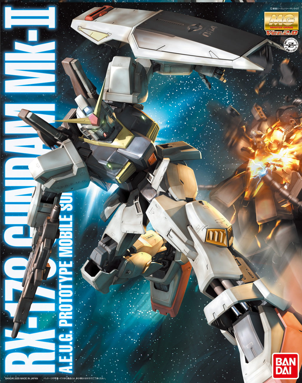 Gundam Mk-II Ver 2.0 RX-178 A.E.U.G Prototype Mobile Suite 1/100 Scale Master Grade Model