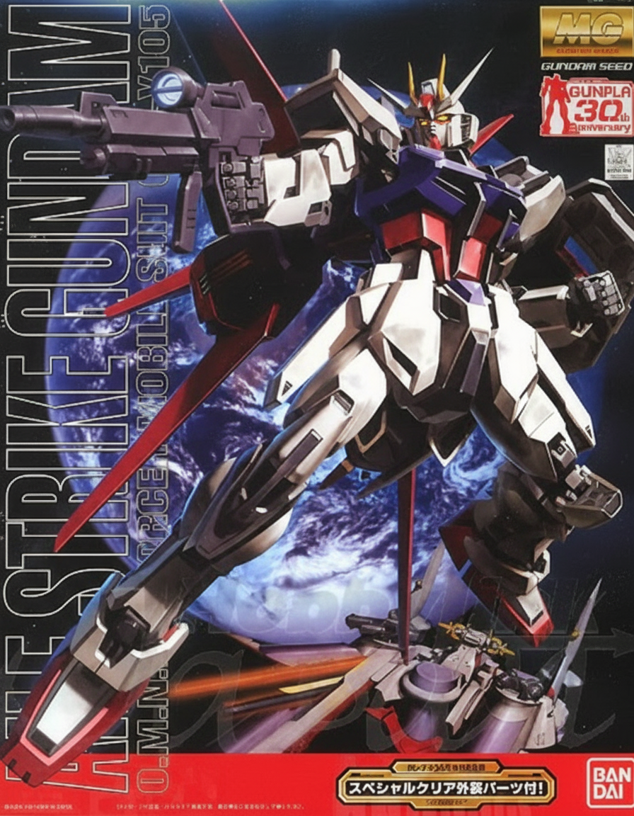 GAT-X105+AQM/E-X01 Aile Strike Gundam Gundam 30th Anniversary 1/100 Scale Master Grade Model