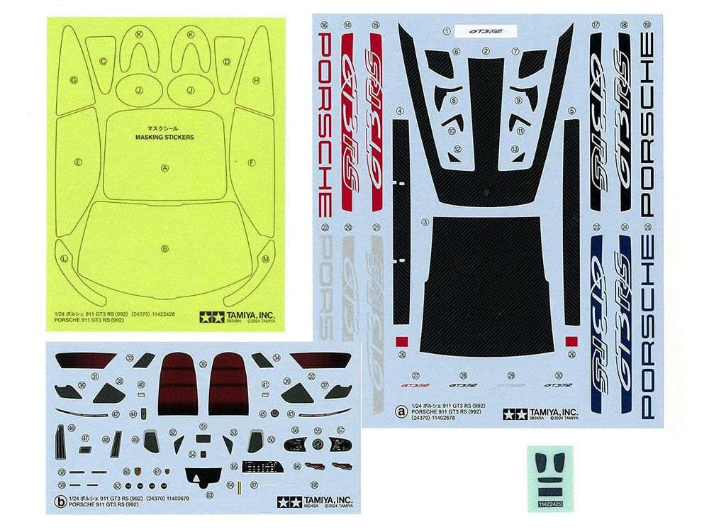 Porsche 911 GT3 RS (992) 1/24 Sports Car Series No.370