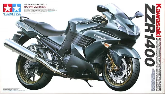 Kawasaki ZZR1400 1/12th Scale Motorcycle Series No.111