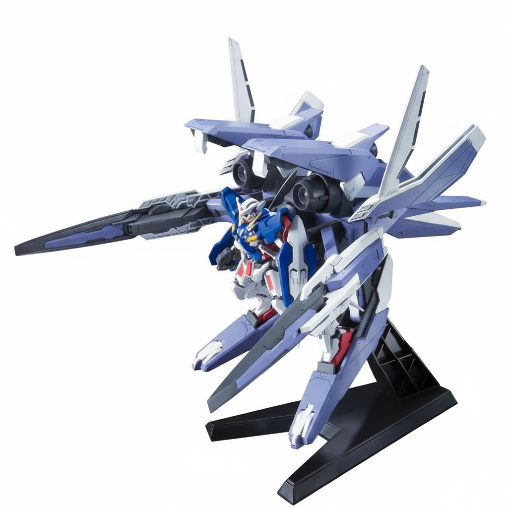 HG00 GN Arms Type E + Gundam Exia (Trans-Am Mode) 1/144 Scale High Grade Model