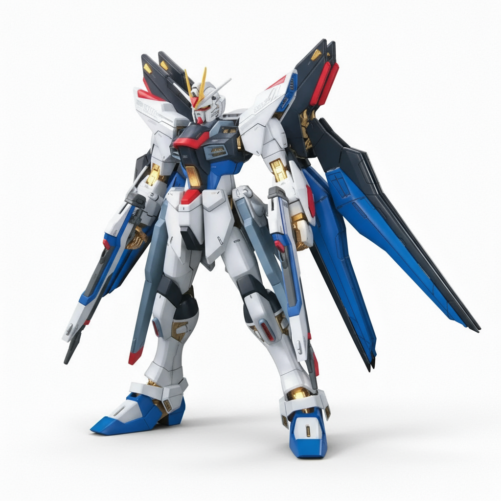 ZGMF-X20A Strike Freedom Gundam (Full Burst Mode) 1/100 Scale Master Grade Model