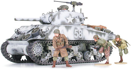 U.S. Medium Tank M4A3 Sherman 105mm Howitzer (Assault Support) 1/35 Military Miniature Series No.251