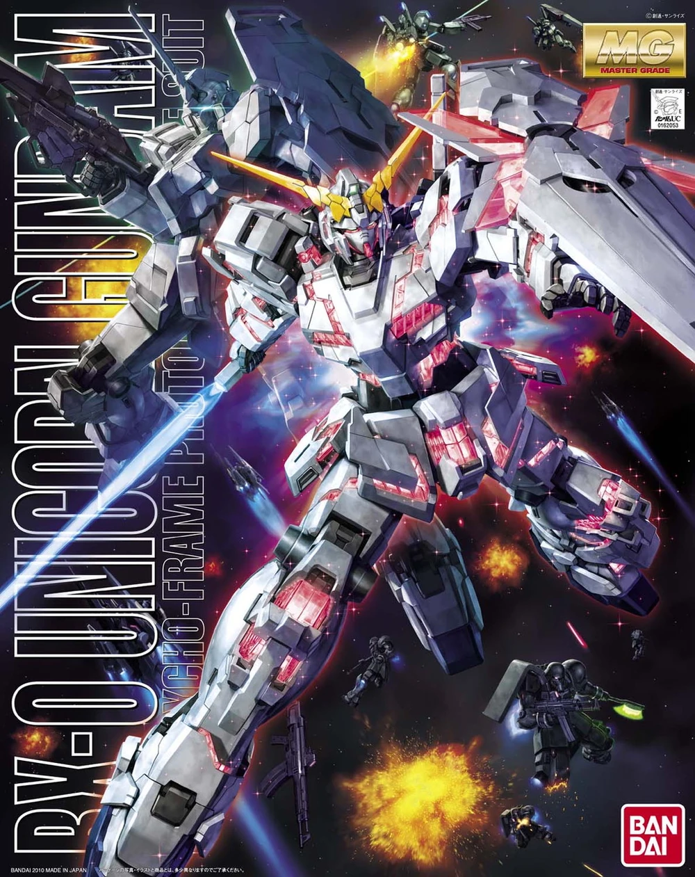 RX-0 Unicorn Gundam (OVA Ver.) 1/100 Scale Master Grade Model