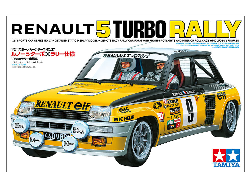Renault 5 Turbo Rally 1/24 Sports Car Series No.27