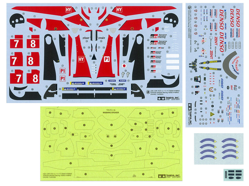 Toyota GAZOO Racing TS050 Hybrid 1/24 Scale Sports Car Series No.349