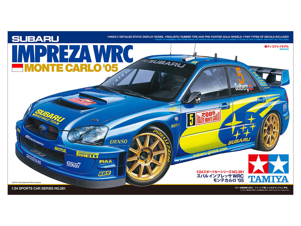 Subaru Impreza WRC Monte Carlo ‘05 1/24 Sports Car Series No.281