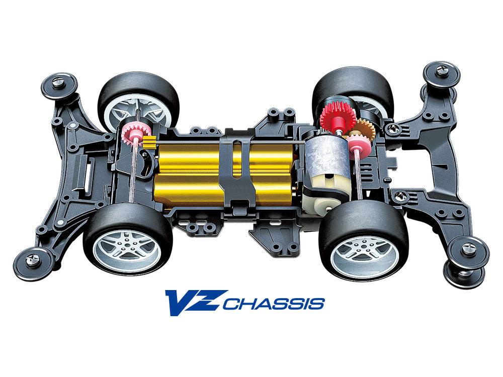 The Grasshopper Jr. 1/32 Scale Racing Mini 4WD Series (VZ Chassis)