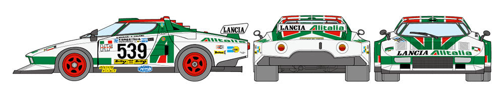 Lancia Stratos Turbo 1/24 Scale Plastic Model Kit