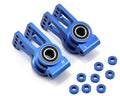 Losi Aluminum Rear Hub Set (Blue) (2) - LOSB2094