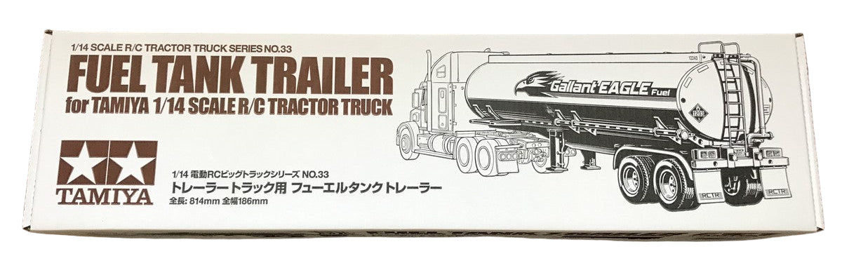 Fuel Tank Trailer for Tamiya 1/14 R/C Tractor Truck