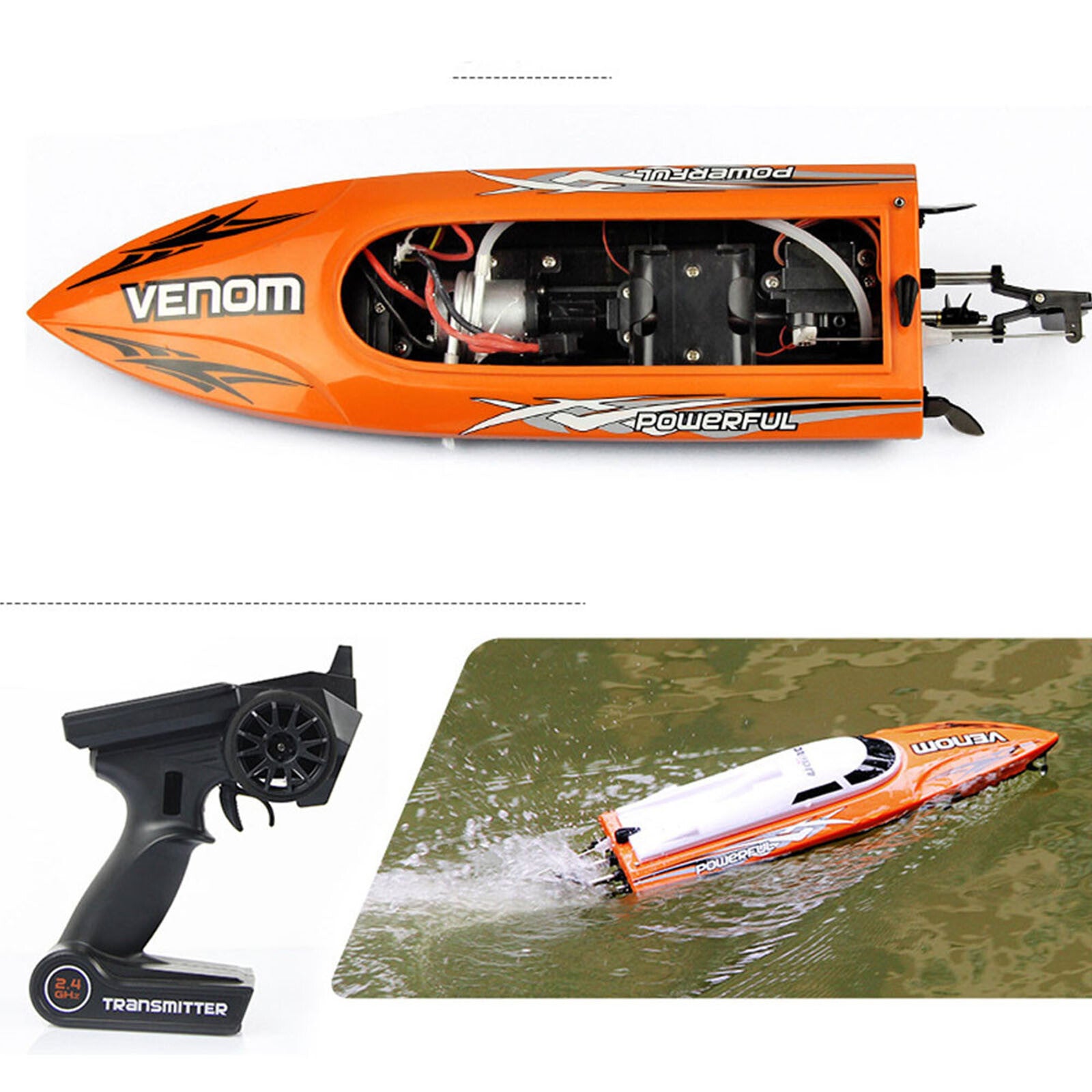 UdiRC Power Venom RC Boat RTR