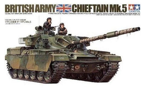British Army Main Battle Tank Chieftain Mk.5 1/35 Military Miniature Series No.68
